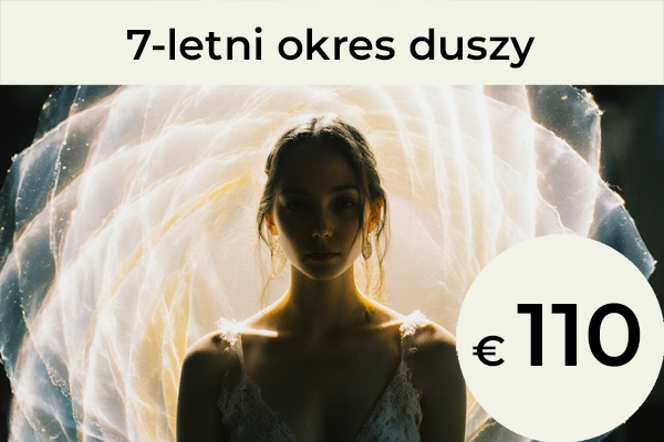 7-letni okres duszy: Analiza Twojego 7-letniego cyklu — oparta na antropozofii i astrologii — pomaga zrozumieć, w jakiej fazie życia obecnie się znajdujesz i czego doświadcza Twoja dusza w tym czasie. Integrując numerologię, możemy jeszcze głębiej przyjrzeć się indywidualności Twojego procesu.  Identyfikujemy główne tematy tego etapu, a Ty otrzymujesz praktyczne wskazówki i ćwiczenia, które pomogą Ci przejść przez ten czas z większą jasnością i świadomością.  / 110 €